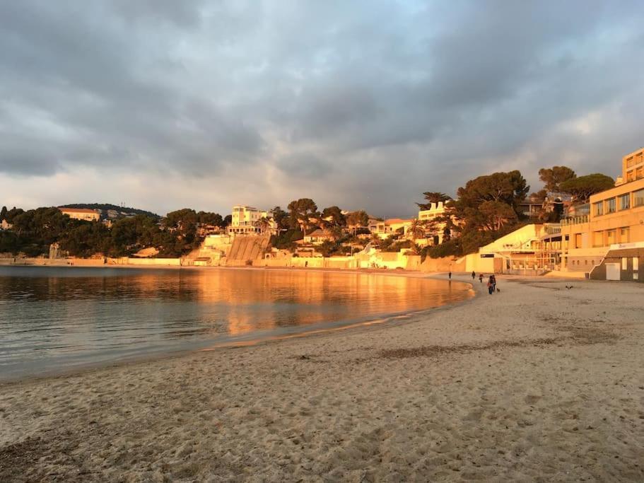 Au Coeur Et Au Calme De Bandol, Parking Et Climatisation Lejlighed Eksteriør billede